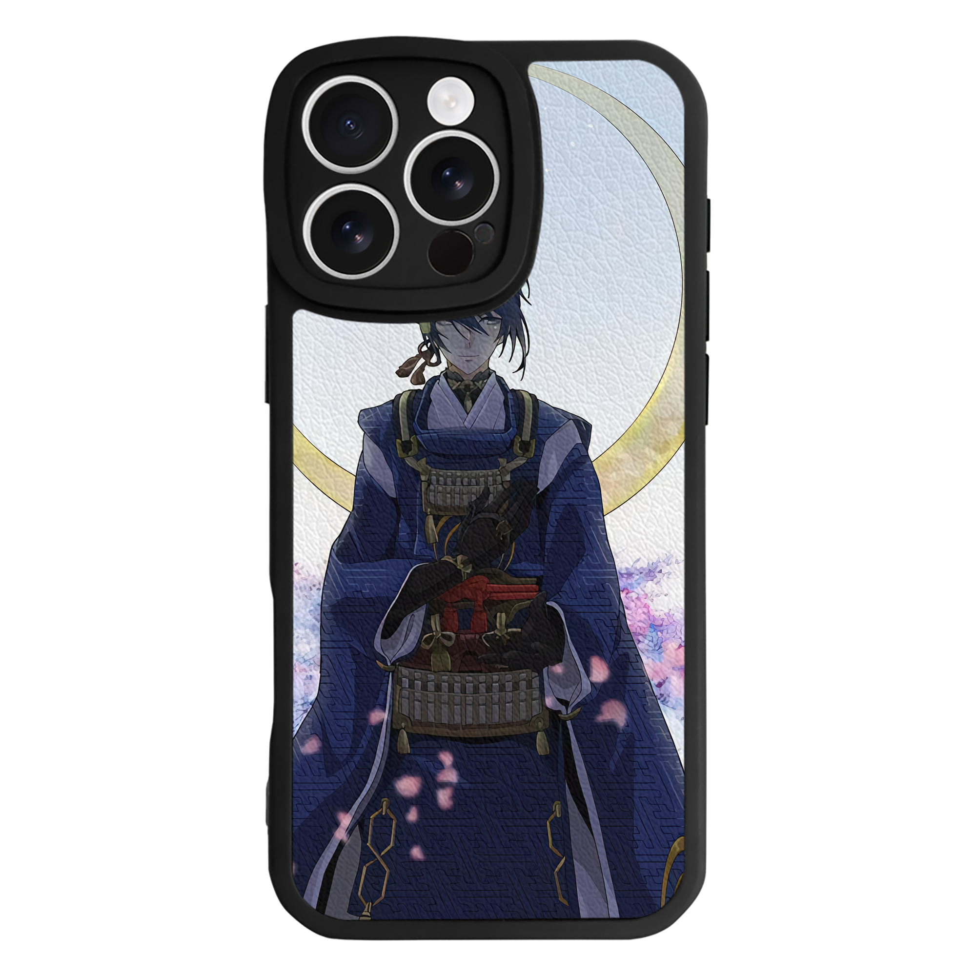 （画像用） 刀剣乱舞 Touken Ranbu 【iPhone 16シリーズ対応】シリコンスマホケース（レザー調） 材質：シリコン